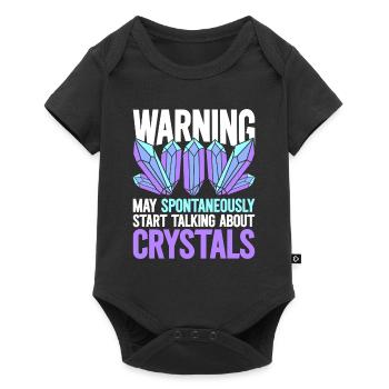 Crystal Healer Crystal Healing Crystals - Body à manches courtes Premium Bébé - noir - Devant