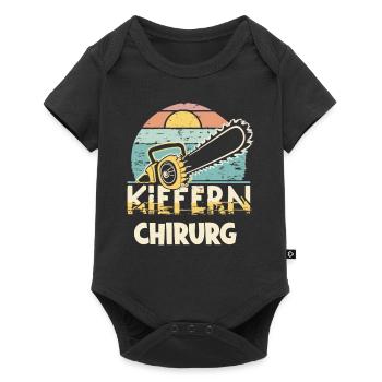 Kiefernchirurg - Baby Premium Kurzarmbody - Schwarz - Vorne