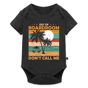 Ceo-rücktritt Aus Der Vorstandsetage Ceo Im - Baby Premium Kurzarmbody - Schwarz - Vorne