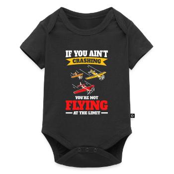 RC Airplane RC Airplane - Baby Premium short-sleeve bodysuit - black - Front