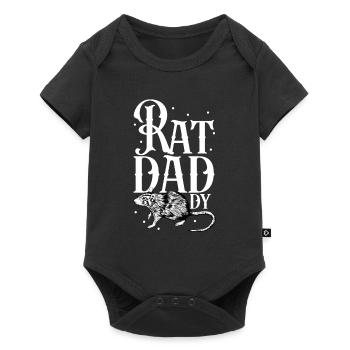 Rat Owner - Rat Daddy - Baby Premium short-sleeve bodysuit - black - Front