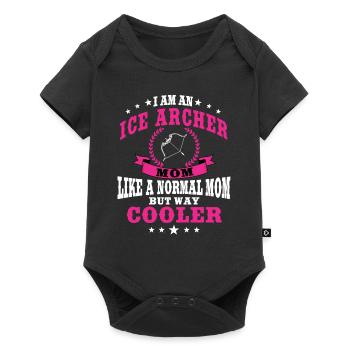Polo sur neige - Body à manches courtes Premium Bébé - noir - Devant