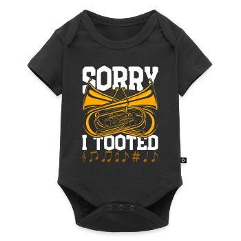 Euphonium Euphoniste Désolé d’avoir tooted - Body à manches courtes Premium Bébé - noir - Devant