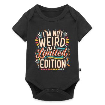 Je suis une édition limitée Graffiti Edition - Body à manches courtes Premium Bébé - noir - Devant