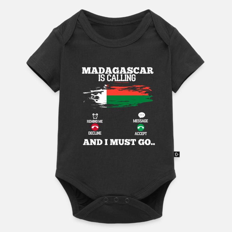 Madagascar - Body à manches courtes Premium Bébé - noir