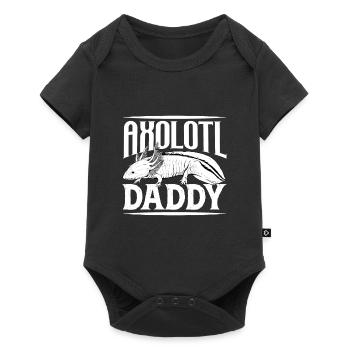 Axolotl Owner - Axolotl Papa - Baby Premium short-sleeve bodysuit - black - Front