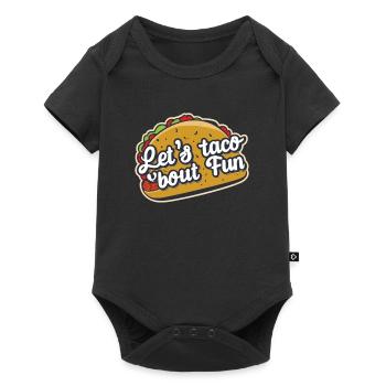 Let's Taco 'bout Fun Taco - Baby Premium short-sleeve bodysuit - black - Front