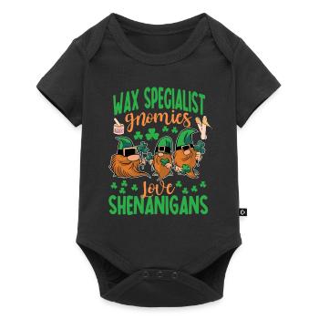 Spécialiste de la cire La Saint-Patrick de Shenanigan - Body à manches courtes Premium Bébé - noir - Devant