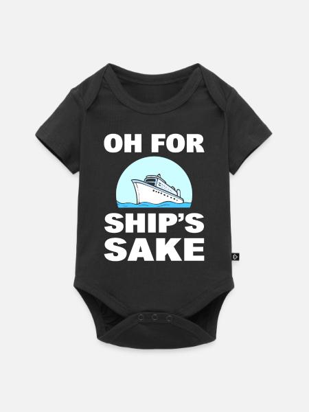 Kreuzfahrturlaub Tourist - Baby Premium Kurzarmbody - Schwarz