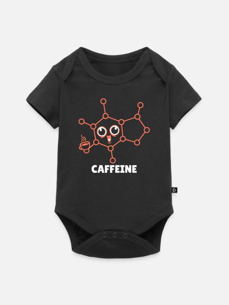 Chemiker Chemie Wissenschaft Atom Molecule - Baby Premium Kurzarmbody - Schwarz