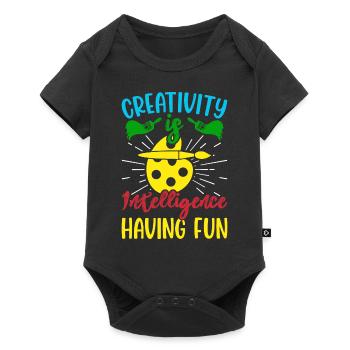 Artist Painter - Baby Premium short-sleeve bodysuit - black - Front