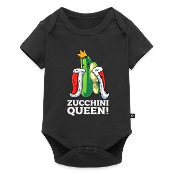 Courgette - Baby Premium short-sleeve bodysuit - black - Front