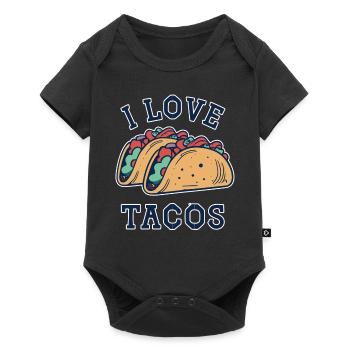 I love Tacos - Show your love for tacos! - Baby Premium short-sleeve bodysuit - black - Front