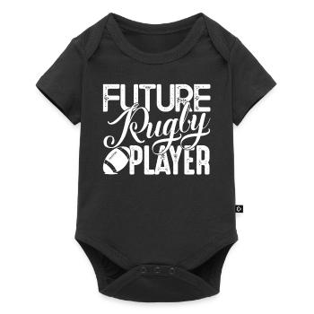 Rugby Future Rugby Player - Baby Premium short-sleeve bodysuit - black - Front