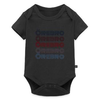 Vintage Sweden Town - Retro Örebro - Baby Premium short-sleeve bodysuit - black - Front