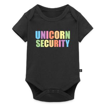 Unicorn Unicorns Fairy Tale Magical - Baby Premium short-sleeve bodysuit - black - Front