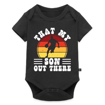 Basketball Basketball Players - Baby Premium short-sleeve bodysuit - black - Front