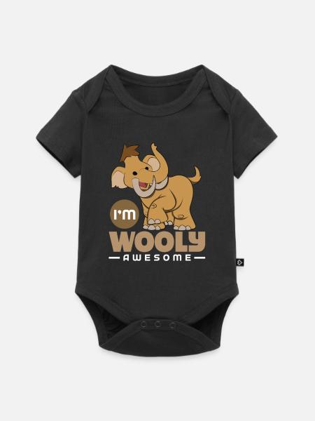 Mammut - Baby Premium Kurzarmbody - Schwarz