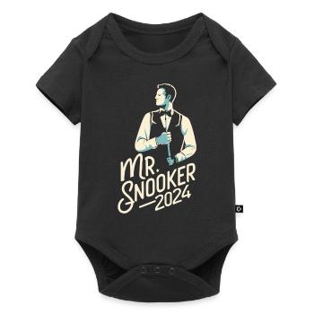 Mr. Snooker 2024 Pool Billiards Snooker Player - Baby Premium short-sleeve bodysuit - black - Front