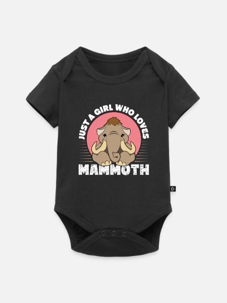 Mammut - Baby Premium Kurzarmbody - Schwarz