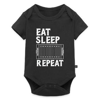 Football américain - Body à manches courtes Premium Bébé - noir - Devant