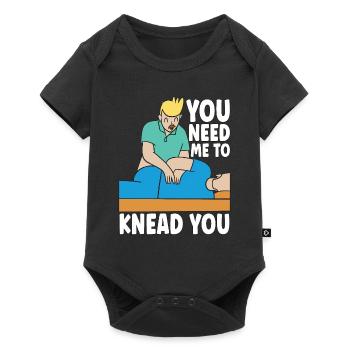 Massage Therapist You Need Me To Knead Masseuse - Baby Premium short-sleeve bodysuit - black - Front