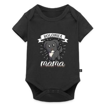 Bolonka Mama - Bolonka Zwetna - Body à manches courtes Premium Bébé - noir - Devant