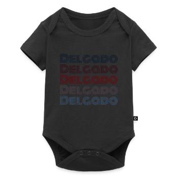 Vintage El Salvador City - Retro Delgado - Baby Premium short-sleeve bodysuit - black - Front