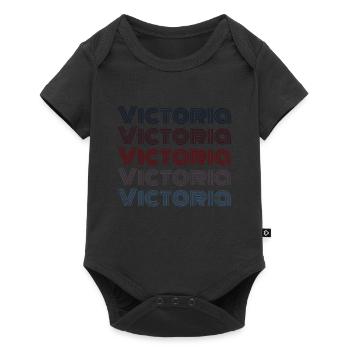 Vintage Grenada City - Retro Victoria - Baby Premium short-sleeve bodysuit - black - Front
