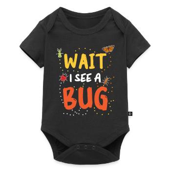 Biologie de l’entomologiste des insectes - Body à manches courtes Premium Bébé - noir - Devant