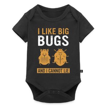 Biologie de l’entomologiste des insectes - Body à manches courtes Premium Bébé - noir - Devant