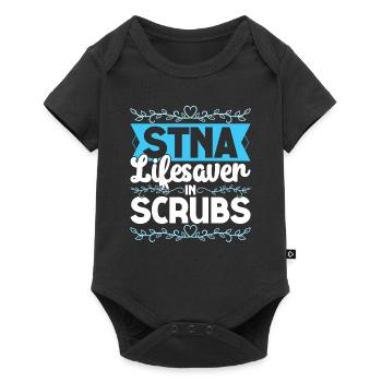 Nursing Assistant Nursing Assistant - Baby Premium short-sleeve bodysuit - black - Front