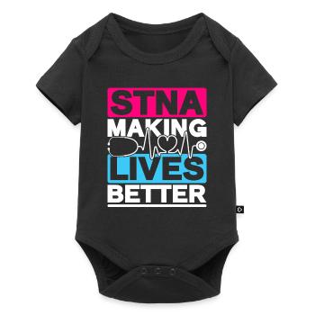 Geriatric Care Assistant Nursing Assistant Nursing Assistant - Baby Premium short-sleeve bodysuit - black - Front