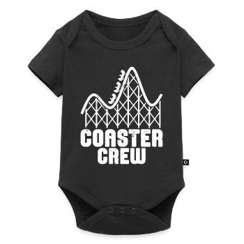 Parc d’attractions Roller Coaster Roller Coaster Ride - Body à manches courtes Premium Bébé - noir - Devant