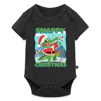 Noël vif - Body à manches courtes Premium Bébé - noir - Devant