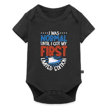 Sneaker Limited Edition - Sneakerhead - Baby Premium short-sleeve bodysuit - black - Front
