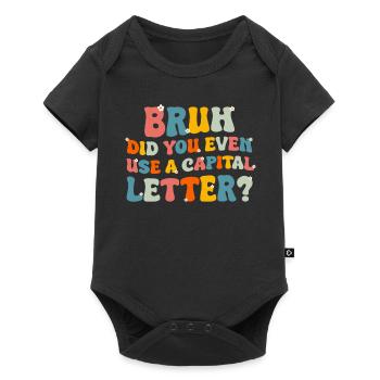 Teacher School Teacher Teacher Teacher - Baby Premium short-sleeve bodysuit - black - Front