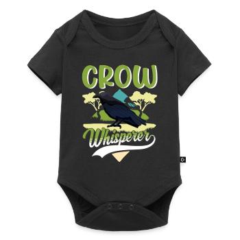Chuchoteurs de corbeaux Corbeau Crow Crow éleveur de corbeaux - Body à manches courtes Premium Bébé - noir - Devant