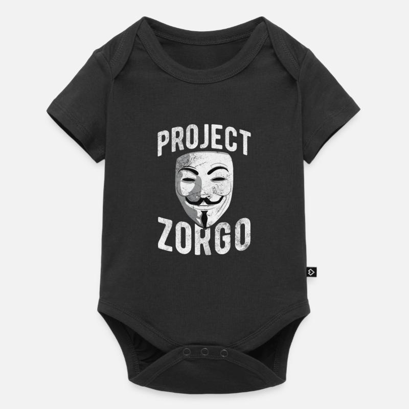 Hacker - Baby Premium Kurzarmbody - Schwarz