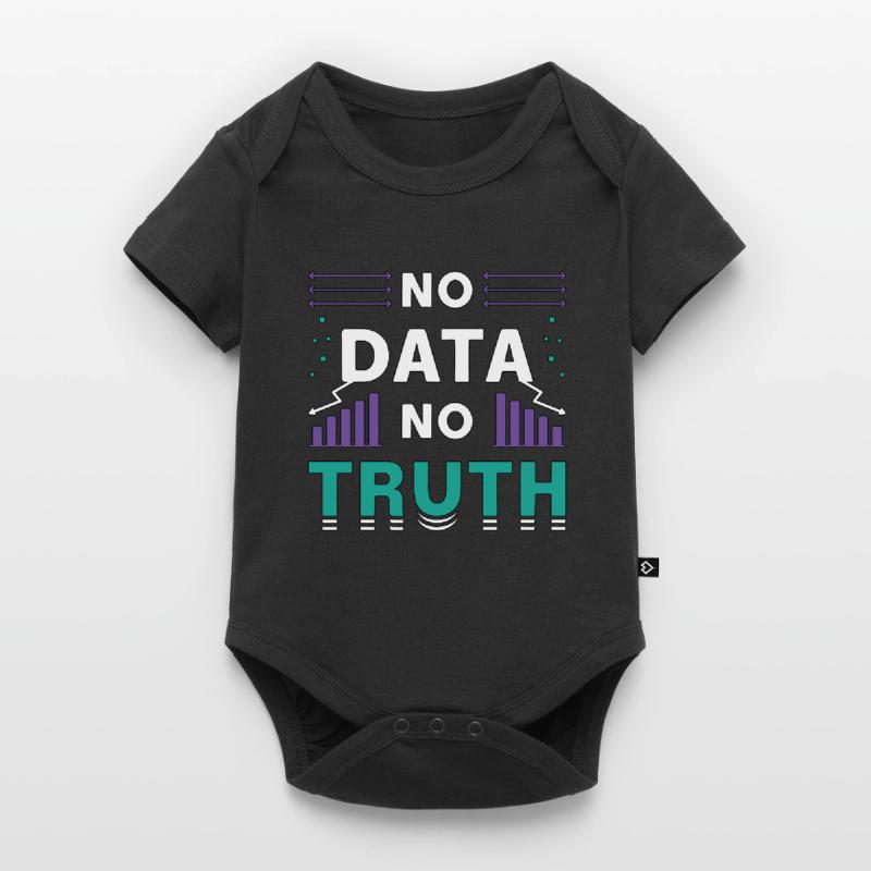 Data Mining No Data No Truth Analyst Programmer Baby Premium Kurzarmbody