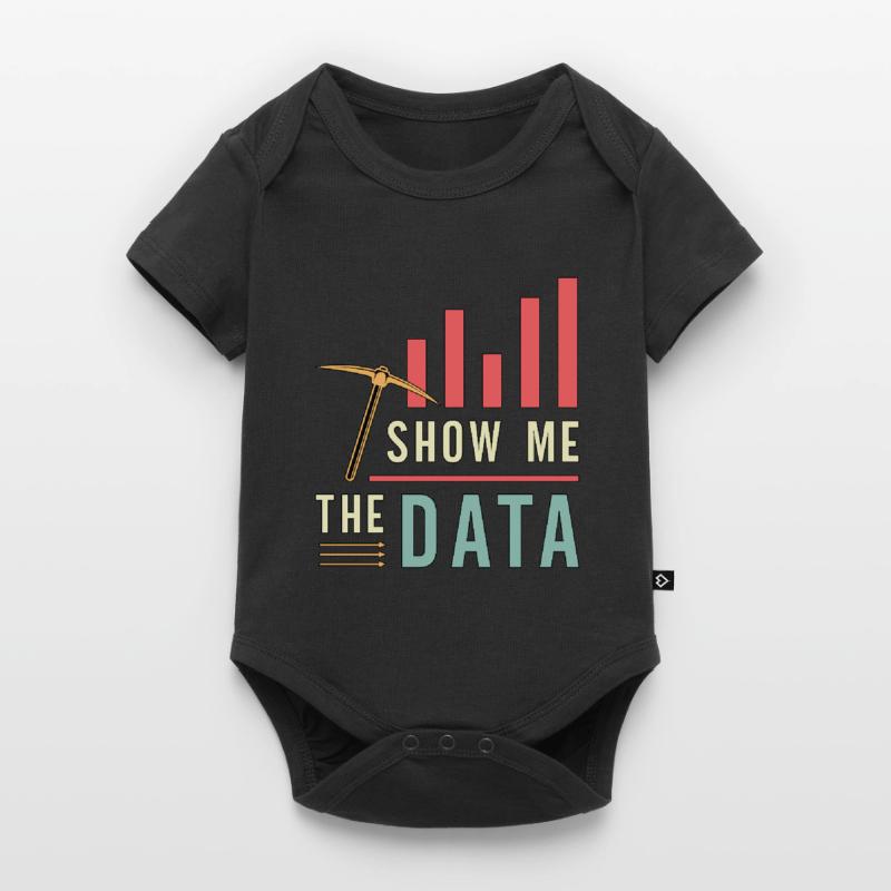 Data Mining Show Me The Data Computer Engineering Baby Premium Kurzarmbody