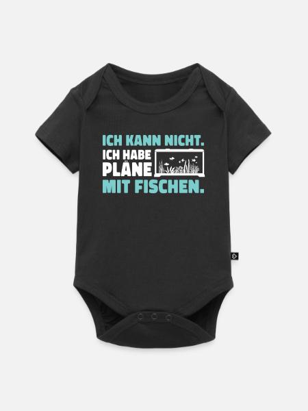 Aquarium - Baby Premium Kurzarmbody - Schwarz