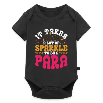 Educational Assistant - Baby Premium short-sleeve bodysuit - black - Front