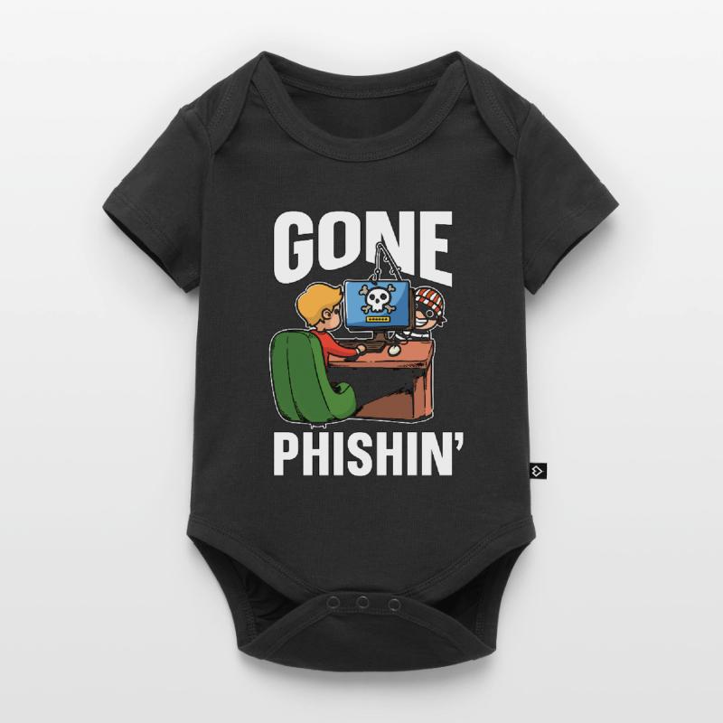 Cybersecurity Gone Phishin' Programming Analyst Baby Premium Kurzarmbody