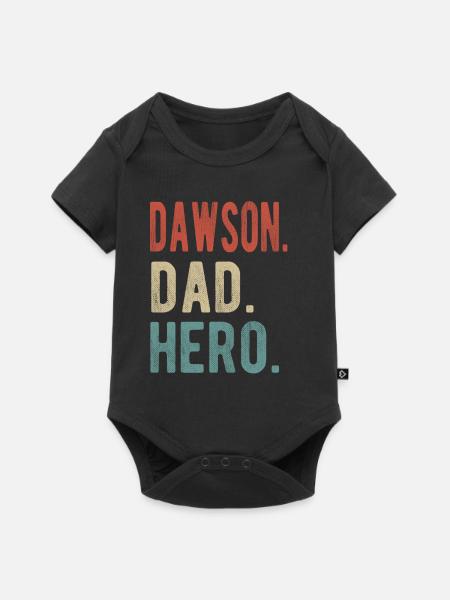 Dawson Dad Held - Baby Premium Kurzarmbody - Schwarz