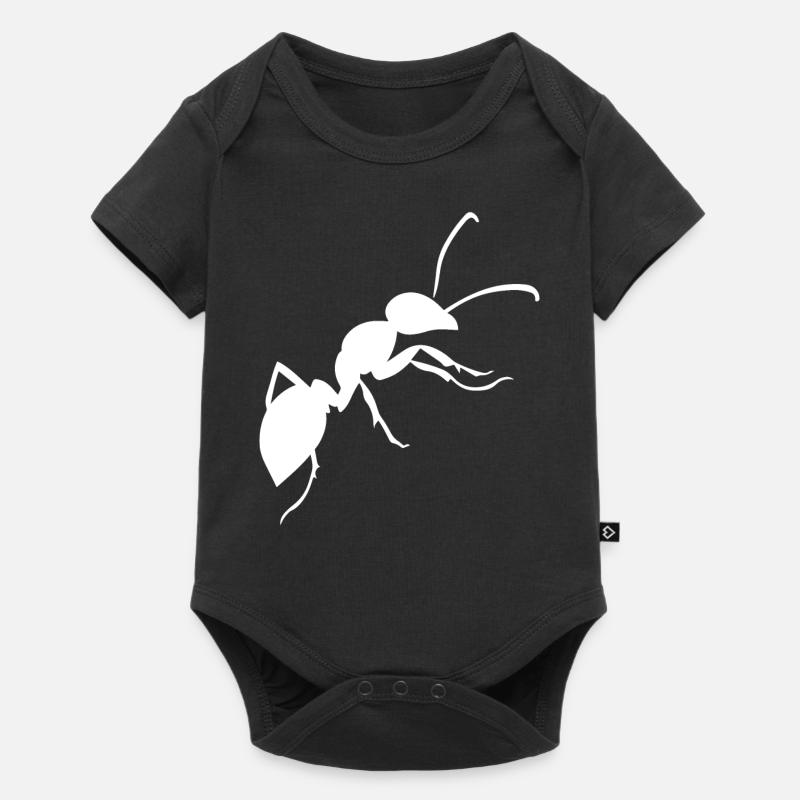 fourmi - Body à manches courtes Premium Bébé - noir
