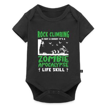 Zombie Apocalypse- Zombie Costume- Zombie - Baby Premium short-sleeve bodysuit - black - Front