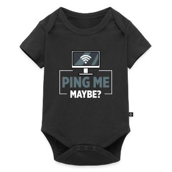 Netzwerkadministrator Systemadministrator Netzwerk - Baby Premium Kurzarmbody - Schwarz - Vorne