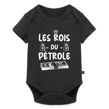 Pétrole - Les Rois Du Pétrole - Body à manches courtes Premium Bébé - noir - Devant