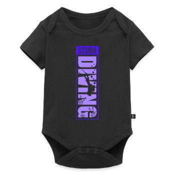 Plongée sous-marine, Plongée sous-marine, Vacances Sea Diver - Body à manches courtes Premium Bébé - noir - Devant